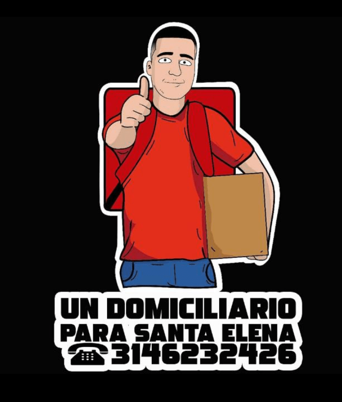 Un domiciliario para Santa Elena